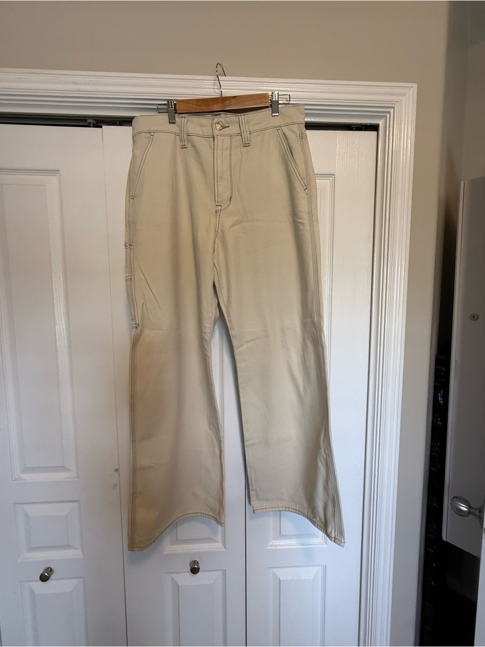 Hudson Jeans Men's Khaki Cargo Pants - Light Tan